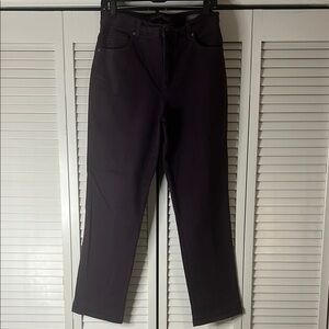 Gloria Vanderbilt Women's Straight Leg Jeans - Deep Plum